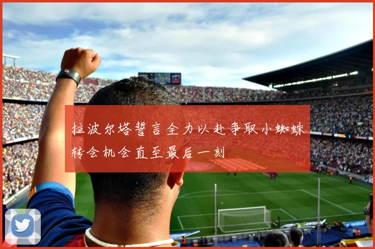 拉波尔塔誓言全力以赴争取小蜘蛛转会机会直至最后一刻